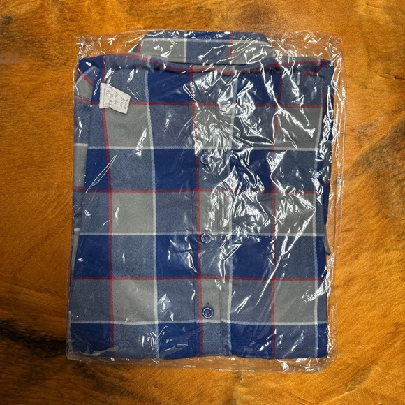 NWT-Dixxon Hatebreed Blue Gray Plaid Flannel Shirt - Picture 3 of 4